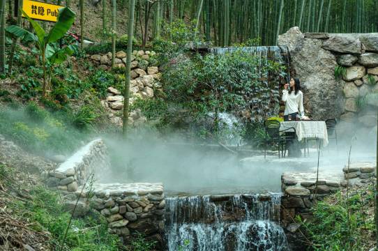 安吉梵隐·半山野奢私汤山野溯溪度假villa美宿图片