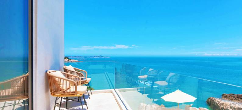 平潭夏物集·日出沙滩泳池海景民宿(坛南湾七号沙滩店)图片