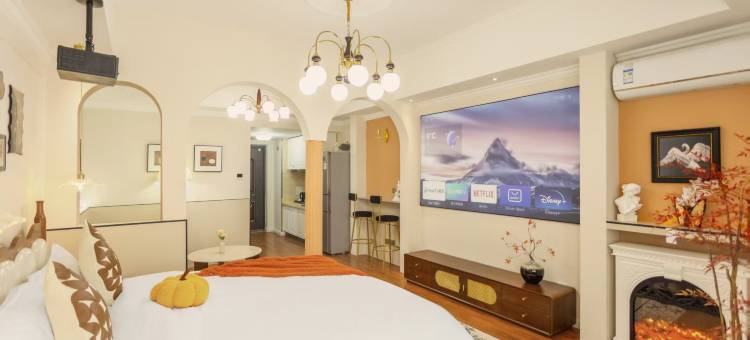 悦见美佳精品民宿(乌海万达广场店)图片