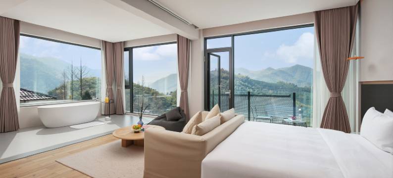 莫干山镇清云涧·设计师ins风花园环山野奢美宿图片