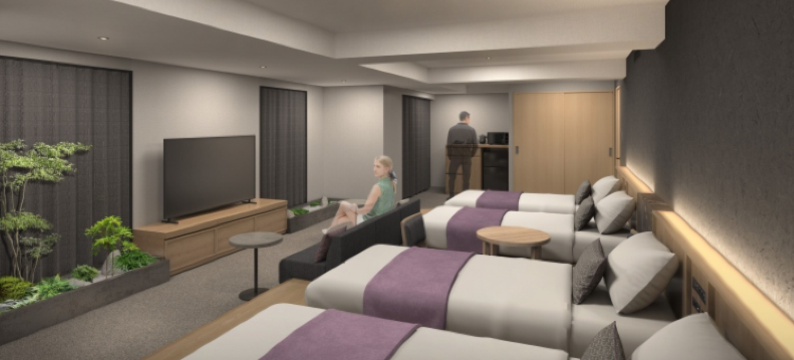 京都四条乌丸大和ROYNET酒店(2026年3月14日重新开业)(Daiwa Roynet Hotel KYOTO-SHIJYOKARASUMA (Reopening on March 14, 2026))图片