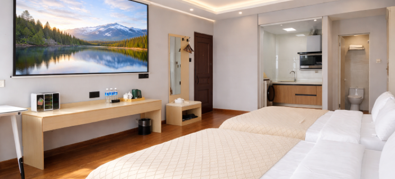 偶遇观影酒店(新乡市政府高铁东站店)图片