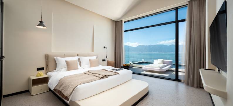 半湾云栖·270°枕海帆影Heal氛围感海景·疗愈艺邸(小普陀店)图片