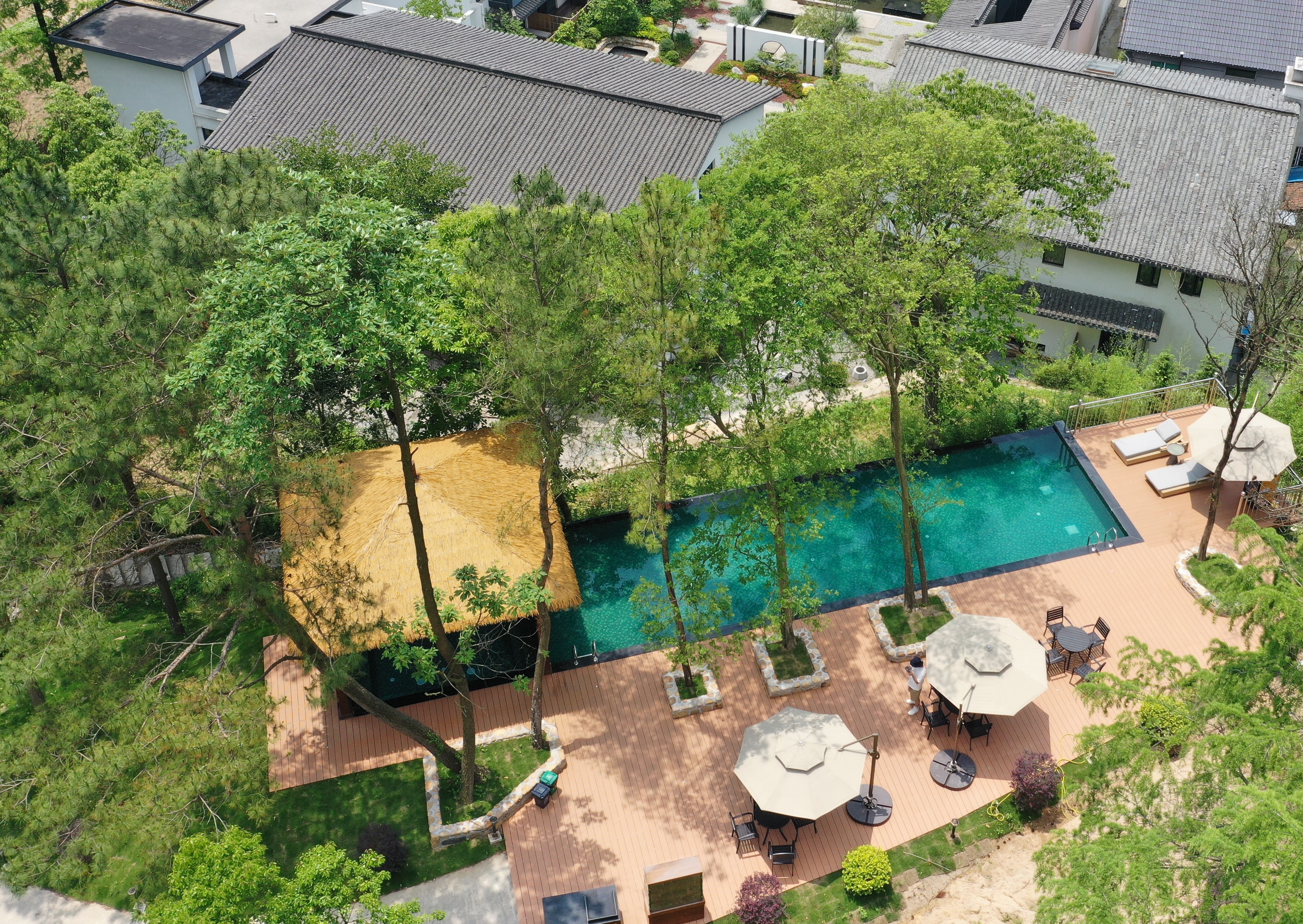 Wuta Xinshe Tangquan Homestay (Hangzhou Stork Branch)Over view