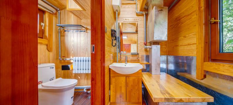 呼伦贝尔根河根林木屋宾馆图片