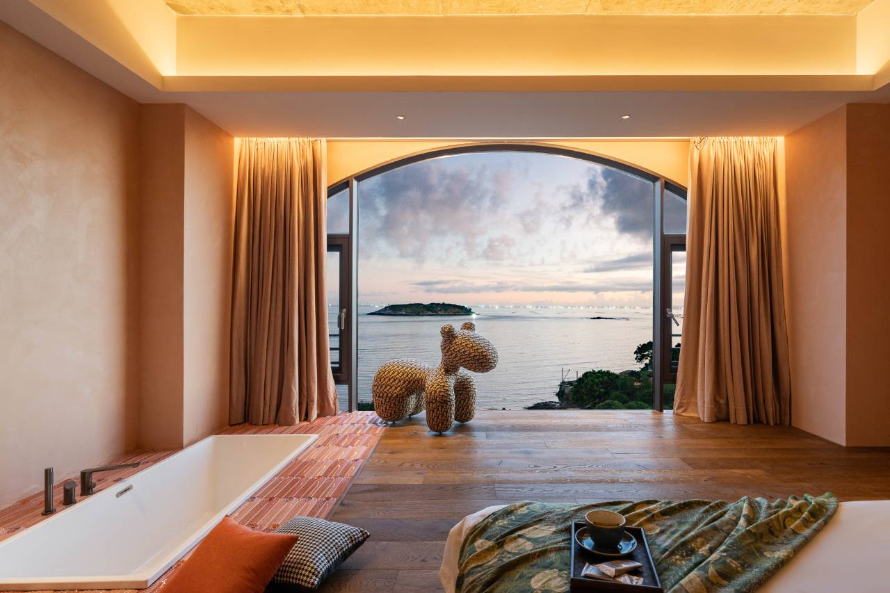 书野家·辰夕｜恒温泳池·轻酒吧·日落海景度假美宿(海泉湾店)图片