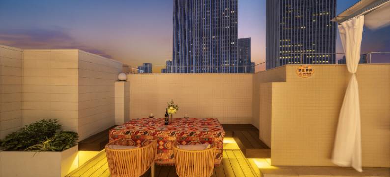 欢禧智享酒店(湛江万达广场金沙湾风景区店)图片