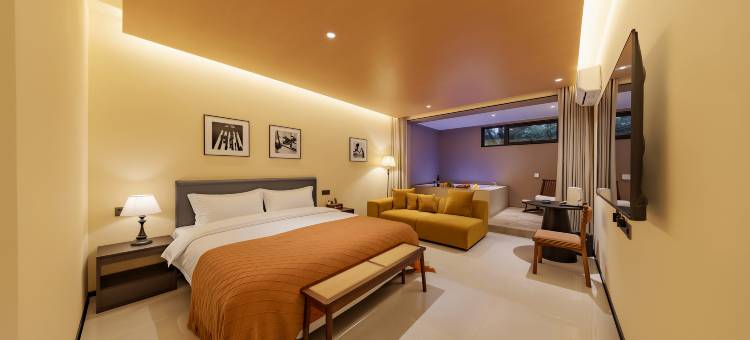 春泽Hotsping Villa|私汤轻奢设计师美宿(忻州古城店)图片
