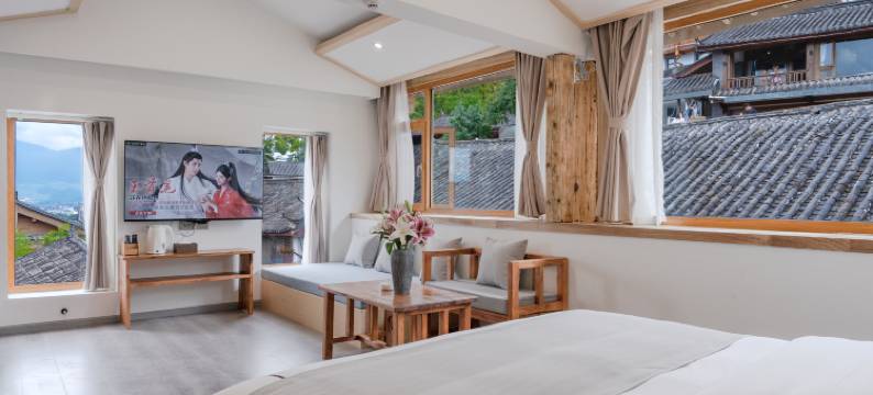 望城见山丨若晨序语Lion Hill Naxi Courtyar 庭院(丽江古城店)图片