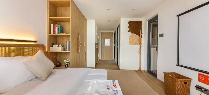 栖牛轻奢投影民宿(泊里中心店)图片