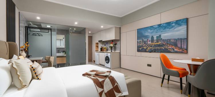 成都铂玺城景影音·Apartment(成都东郊记忆万科天荟店)图片