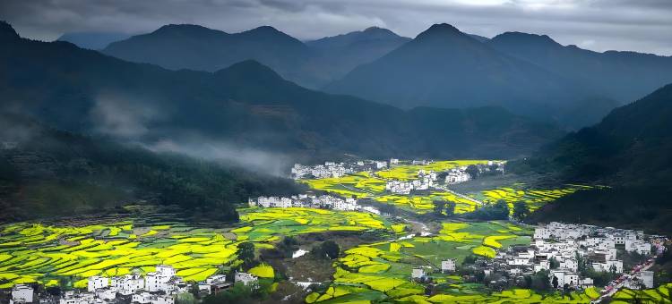 溪渡·180°环山观景民宿(晒秋观景台篁岭景区店)图片