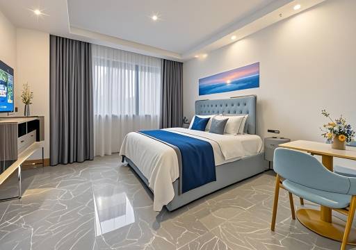 威海·嘉和里|SlumberPeaceful|Cast乳胶|美宿(高铁站韩乐坊店)