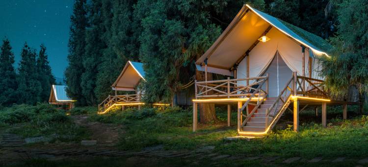 小山丘仙女山自然营地图片