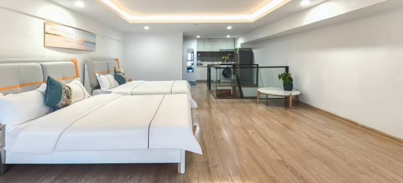 福州泊曼精品公寓(东二环泰禾广场竹屿地铁站店)图片