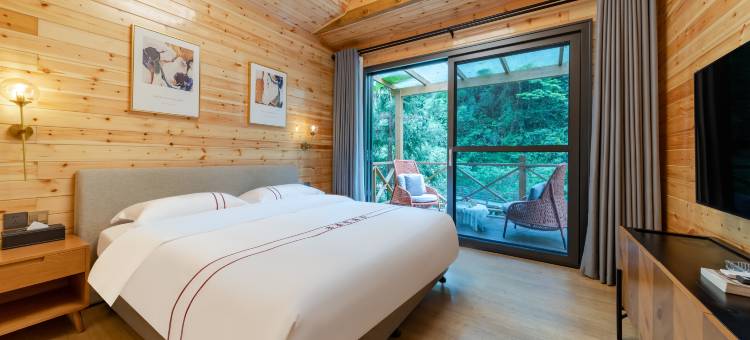 雅安荥经水墨花溪温泉谷民宿图片