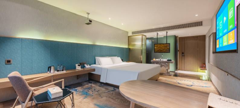 木棉花韩式公寓(廉江塘山岭风景区火车站店)图片