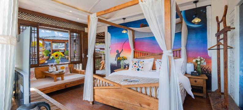 Trees·一棵树·幸福花园丨原木花园礼韵设计美宿(丽江古城店)图片