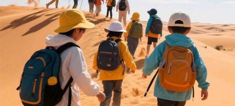 沙域胡杨之沙漠日记露营地图片