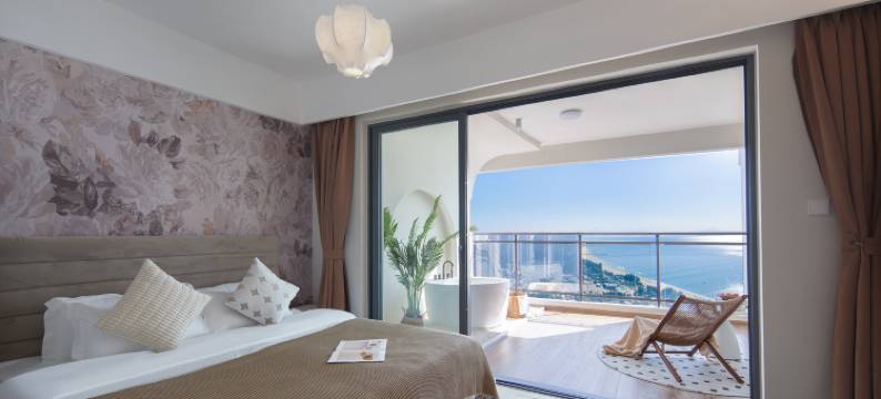 双月湾·栖樾·日落云宿图片