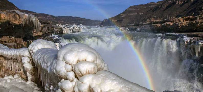 壶口瀑布静水河居民宿图片
