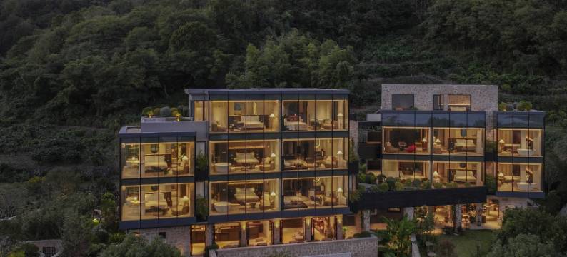 象山逆光莜舍图片