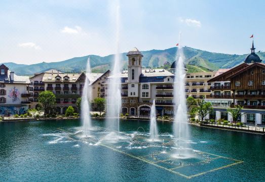 张家口富龙风铃乐谷焕活酒店外景图