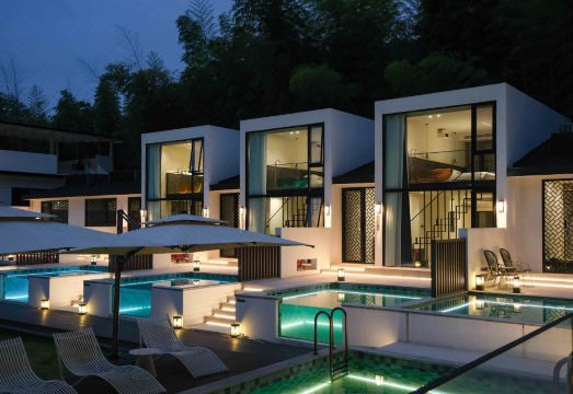 扶摇·野奢泳池设计师度假民宿（泾县月亮湾风景区店）外景图