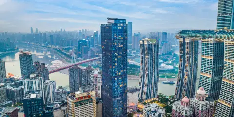 重慶亞善高空江景酒店(解放碑來福士廣場店)
