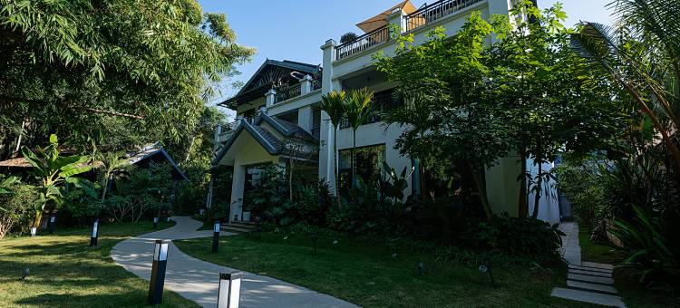 曼醒·沐夏|侘寂美学设计·Villa森氧林墅(嘎洒机场店)图片