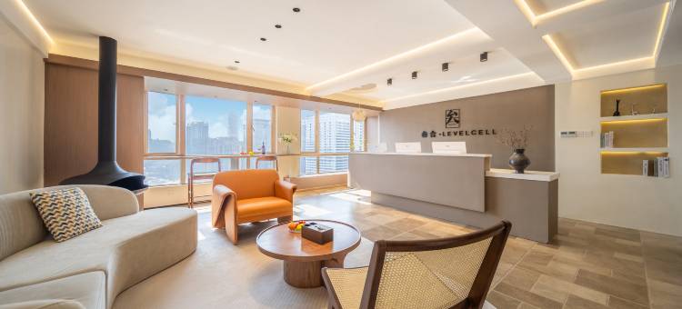 叁合·Levelcell高空观景酒店(花果园购物中心白宫艺术中心店)图片