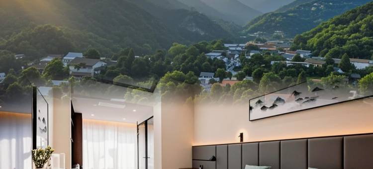 花筑·晓初丨山景美学设计师丨度假民宿酒店(泰山红门登山口店)图片