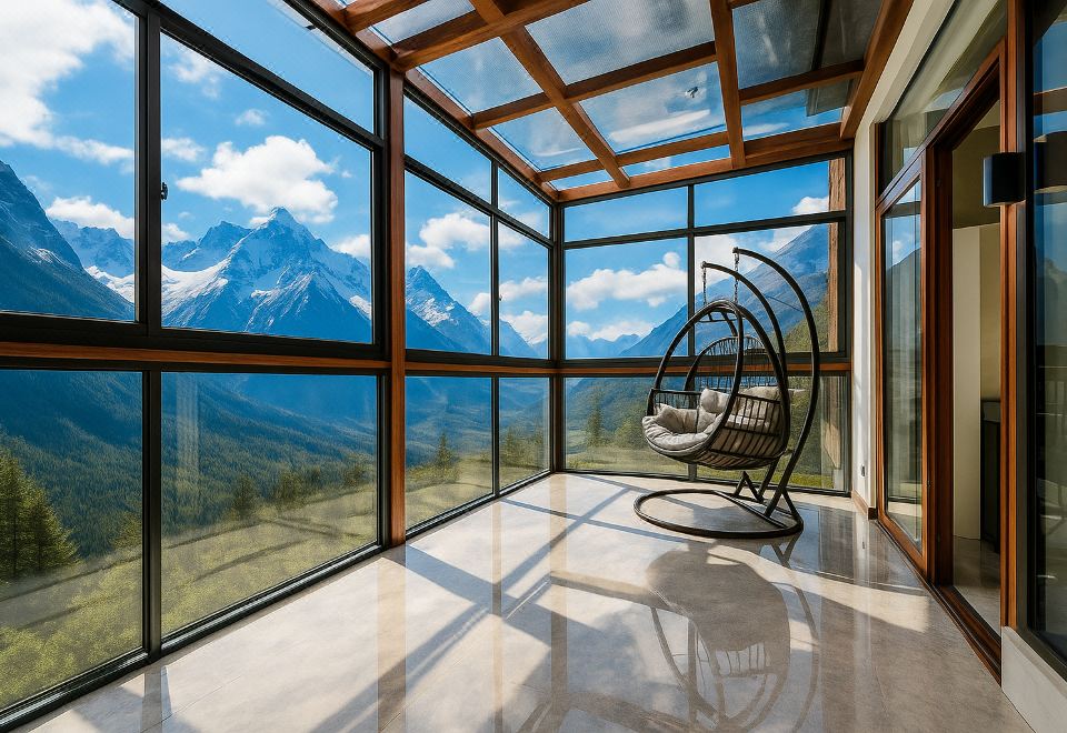 Maoxian Guyan Reflection Village Hotel Over view