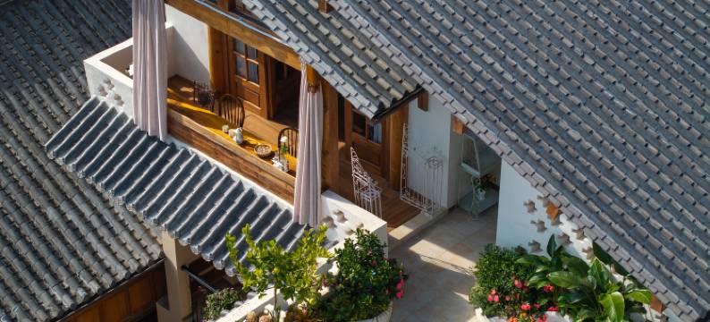 巷头记忆•民国风|酒咖360°火山花园法式温泉美宿(和顺古镇店)图片