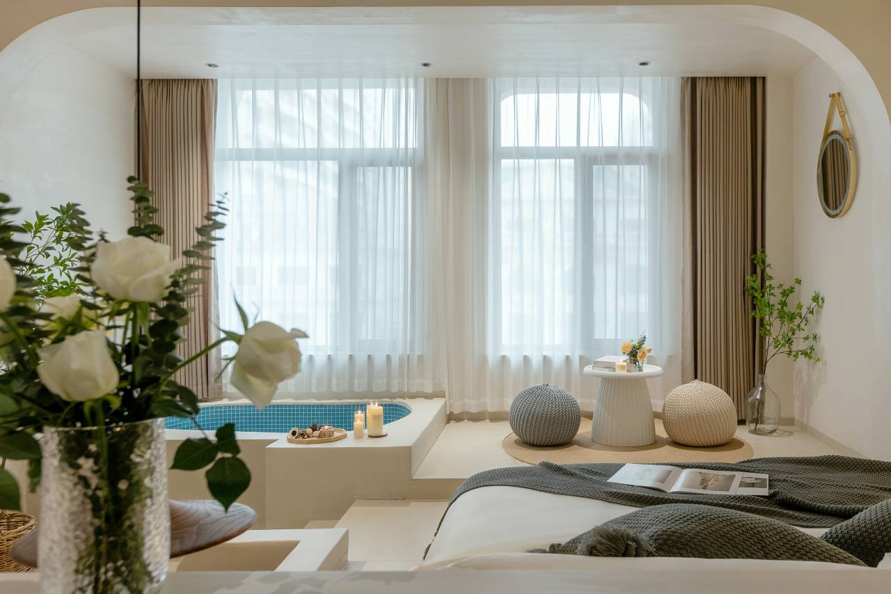 青鸟设计师私汤旅居酒店图片