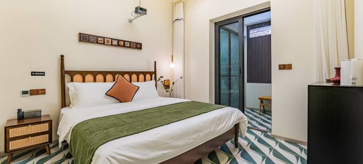 乐山月舍·Luxury轻奢|月畔闲居·DesiGner美宿(苏稽古镇店)图片