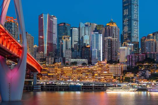 橙馨轻享酒店(重庆解放碑洪崖洞店)图片