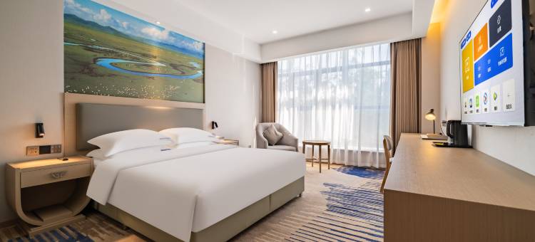 涪滨览月酒店邀月楼(江油方特东方神画店)图片