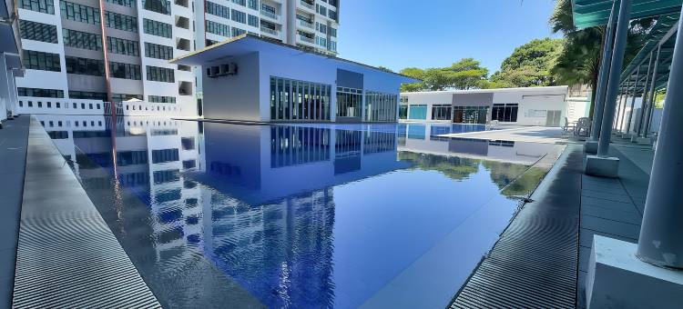 Movie Vibes 2BR4pax Creamy Zen Austin Regency图片