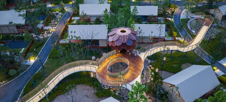 横店栖谷野奢帐篷酒店图片