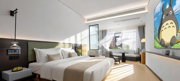 贵阳·欢住｜Soong·CinemaBathtub设计酒店(喷水池地铁站甲秀楼店)图片