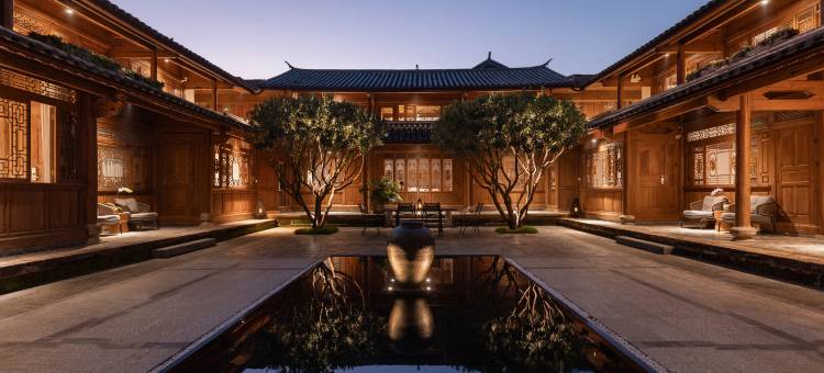 沙溪古镇五柳心宿图片