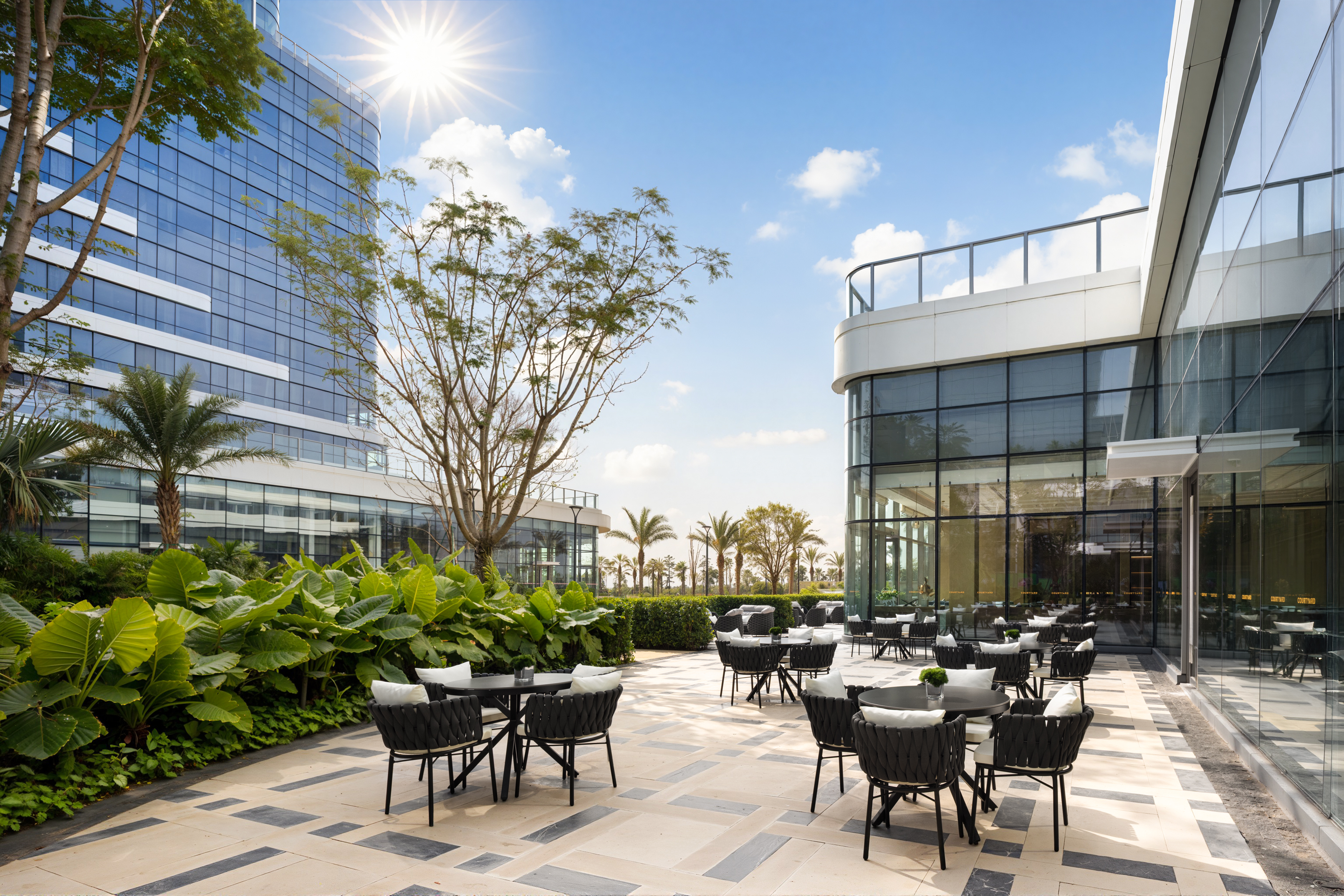 Xiamen Nanyang Courtyard by Marriott Hotel Over view