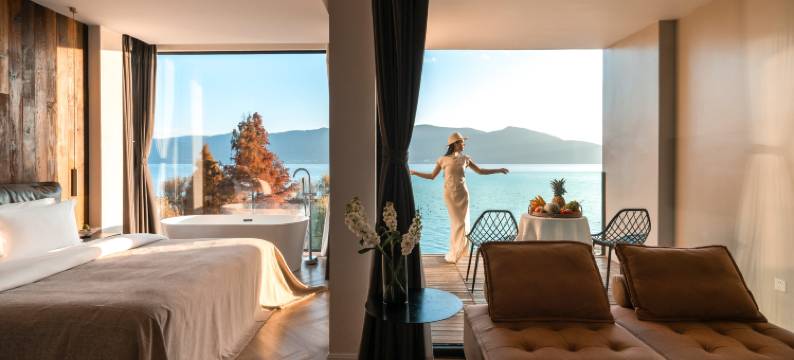 蔚蓝海景民宿(才村洱海生态廊道店)图片