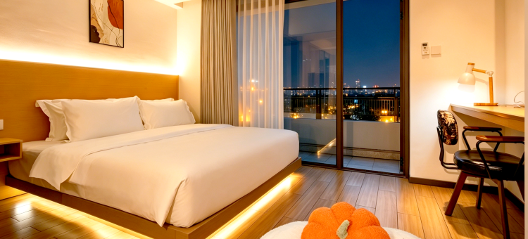 金边 |空中泳池 |Amanda Suite・堆谷里轻奢套房酒店&景观公寓(Amanda Suite & View Residence, Phnom Penh (Toul Kork))图片