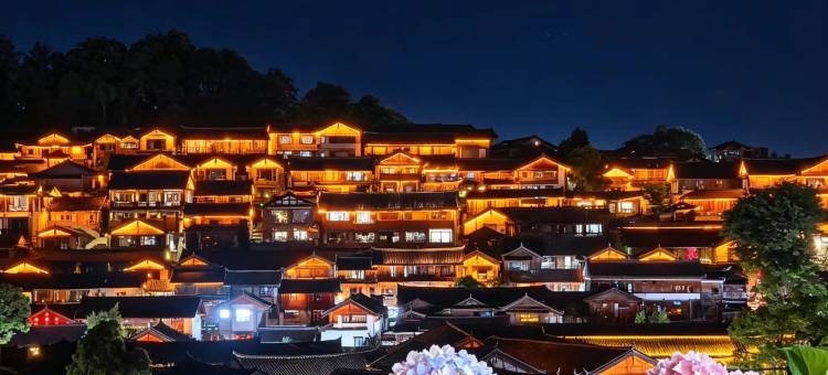 东方花园·中式美学观雪山咖啡美宿丨静谧花园(丽江古城大水车店)图片