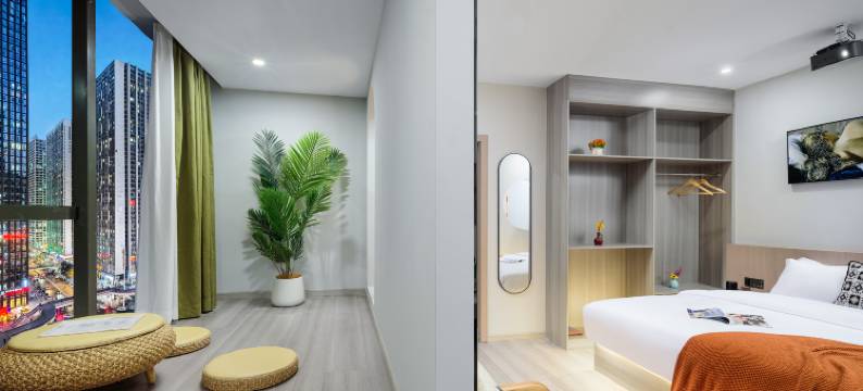 清雅轩智能巨幕影院民宿(贵阳花果园五里冲地铁站店)图片