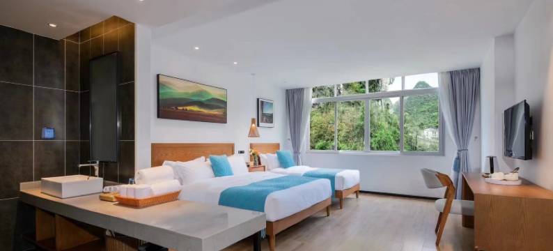 观景度假酒店(阳朔遇龙河夏棠码头店)图片