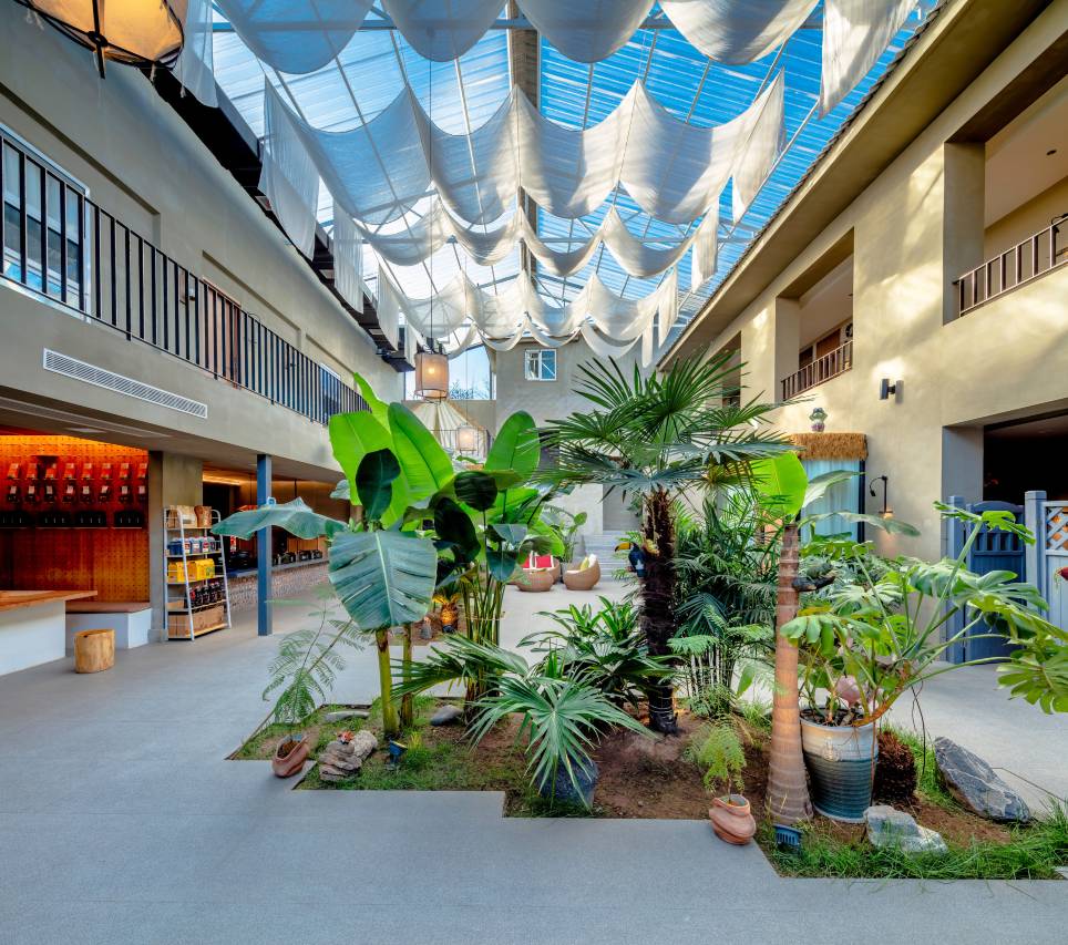 花筑·陌野月色温泉民宿(忻州古城店)图片