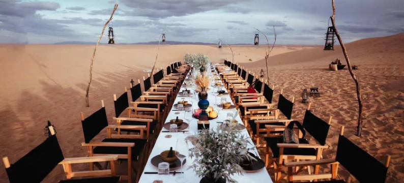 中卫漠野沙海露营地图片